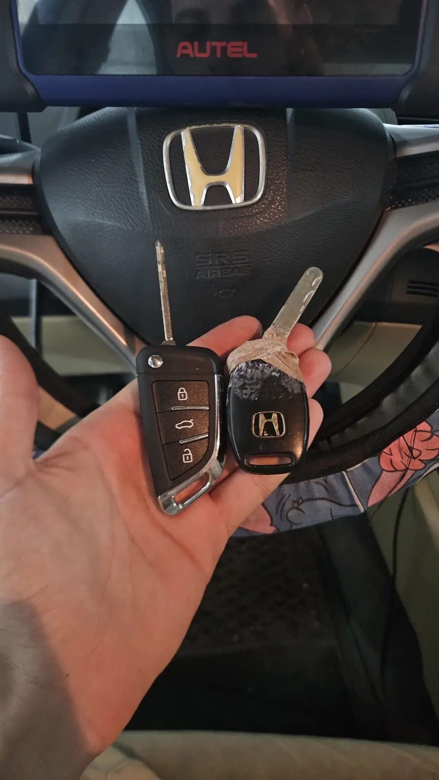 שחזור מפתח לרכב Honda
